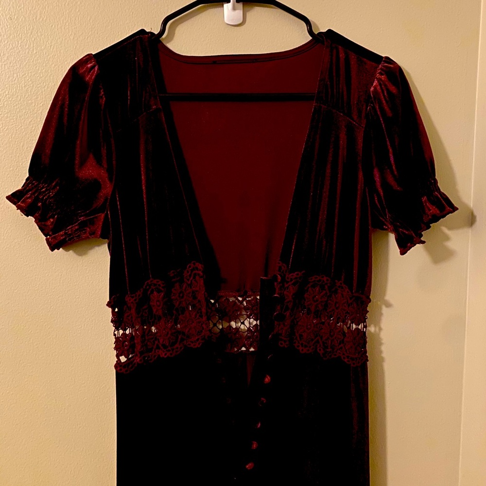 Velvet Maxi Dress